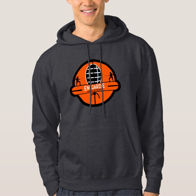 Kompetitiv svärdfäktning hoodie (Framsida)