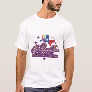 Kompilera Miss Gay Texas State Skönhetstävling Sys T Shirt