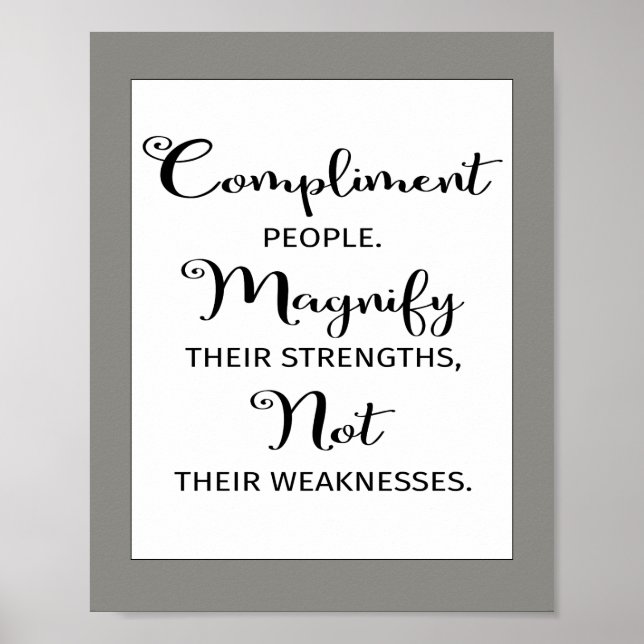 Kompilering av inspirationsoffert - Skriv ut perso Poster (Framsidan)