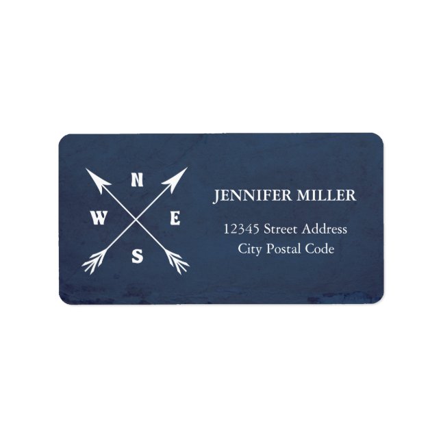 Kompilpilar Adressetikett (Framsidan)