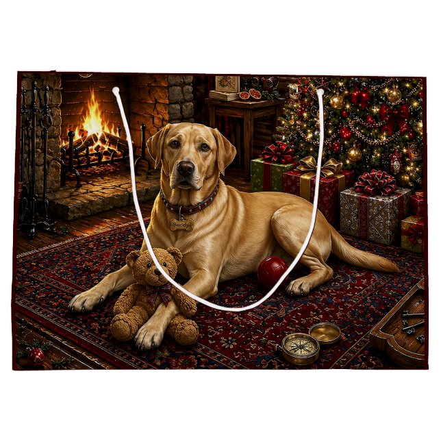 Kompis Den gula labrador retriever-helgen  (Baksidan)