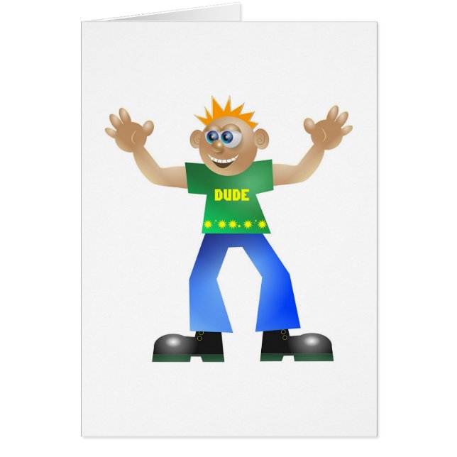 kompis hälsningskort (Framsidan)