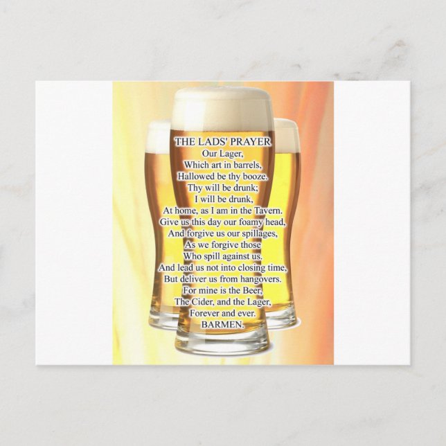 Kompisarnas Bön Vykort (Framsida)