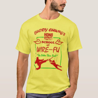KompisChungs Hong Kong skolar av Binder-Fu Tee Shirt