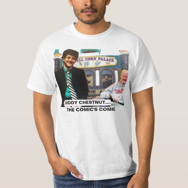 kompiskastanj, tecknad tecknad t-shirt (Framsida)
