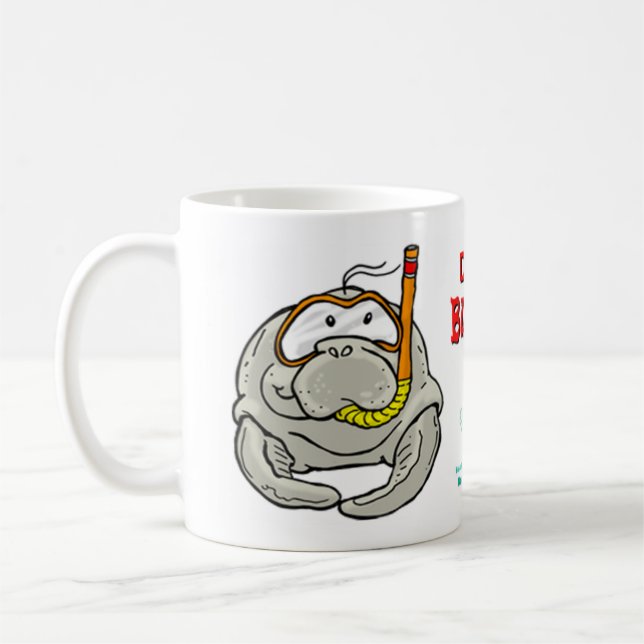 KompisManatee, DYKKOMPIS Kaffemugg (Vänster)