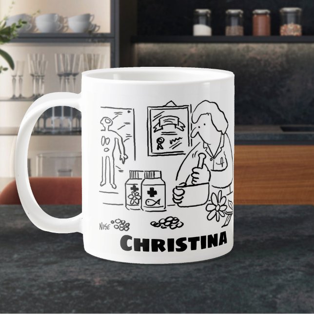 Komplementärmedicin. Alternativmedicin Jumbo Mugg (Large Mug In-Situ)
