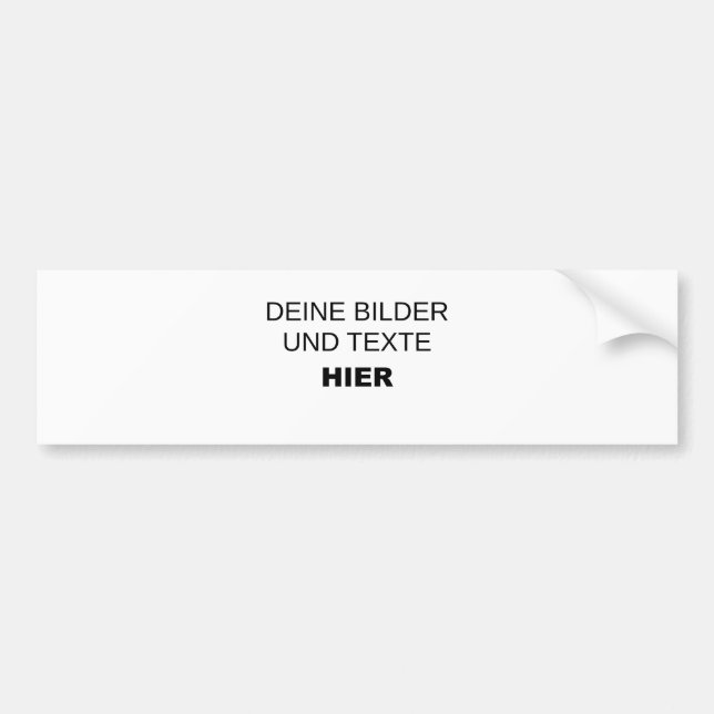 Komplett selbst gestalten bildekal (Framsidan)