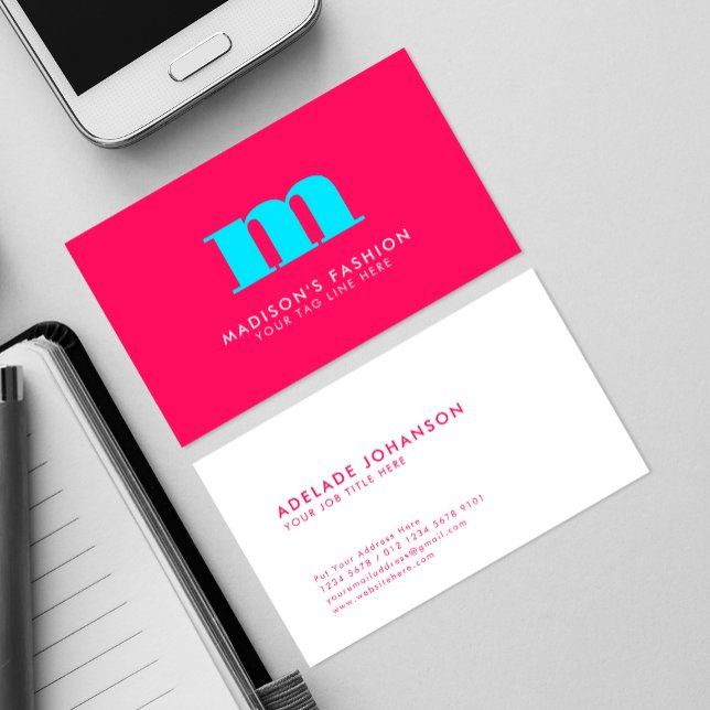 Kompletterande Färg | Finare Initial Visitkort (Skapare uppladdad)