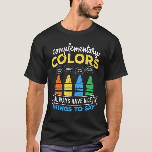 Kompletterande Färg har alltid Nicefördraget Sak t Shirt (Framsida)