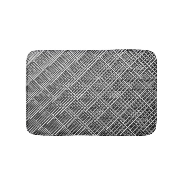 Komplex Metall struktur Badrumsmatta (Framsidan)
