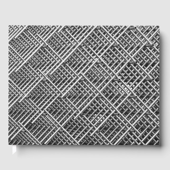 Komplex Metall struktur Gästböcker (Framsida)