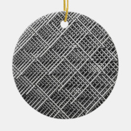 Komplex Metall struktur Julgransprydnad Keramik