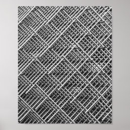 Komplex Metall struktur Poster