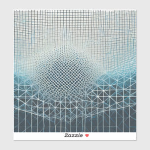 Komplex nätbakgrund i bläck klistermärken