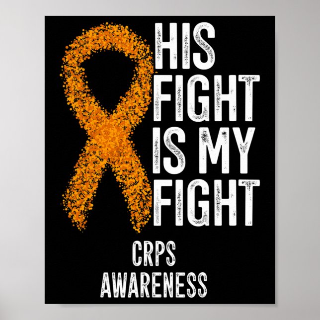 Komplex regional smärta, hans kamp är min bild poster (Framsidan)