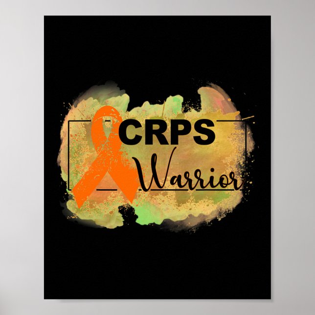 Komplex regional smärtsyndrom Medvetenhet 1 Poster (Framsidan)