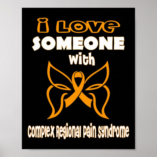 Komplex regional smärtsyndrom - medvetenhet poster (Framsidan)