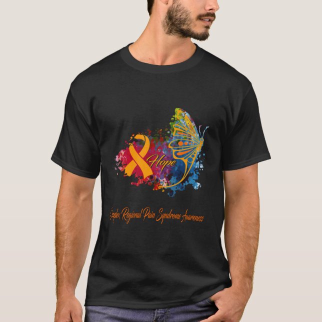 Komplex regional smärtsyndrom - medvetenhet t shirt (Framsida)