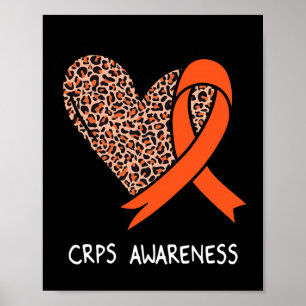 Komplex regional smärtsyndrome Crps Awareness Oran Poster