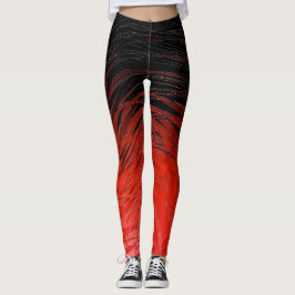 Komplex Spiral Red - Leggings