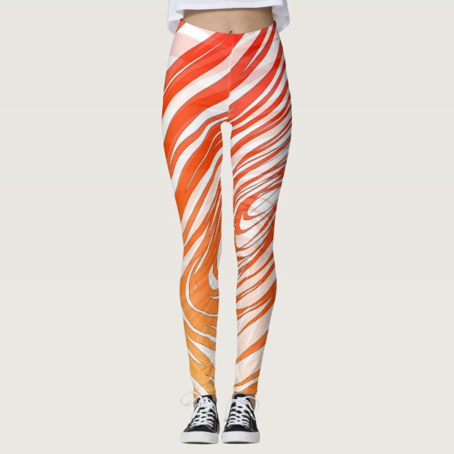 Komplex Spiral Sunset2 - Leggings (Framsida)