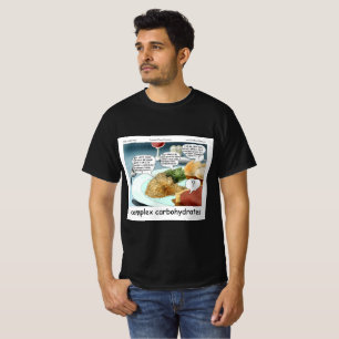 Komplexa kolhydrater Filosofi Matmat Comic T Shirt