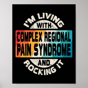 Komplexa Regionala Smärtsyndrom Crps Rsd Medvetenh Poster