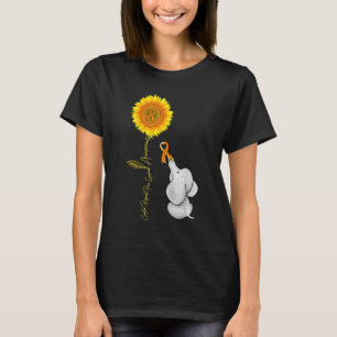 Komplexa Regionala Smärtsyndrom Sunflower Baby Ele T Shirt