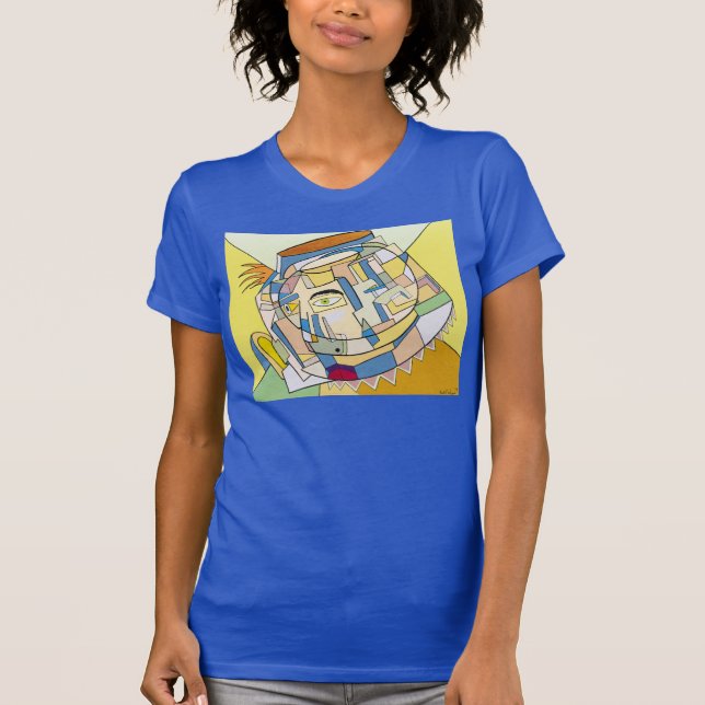 "Komplexa tankar" vid Ruchell Alexander T Shirt (Framsida)