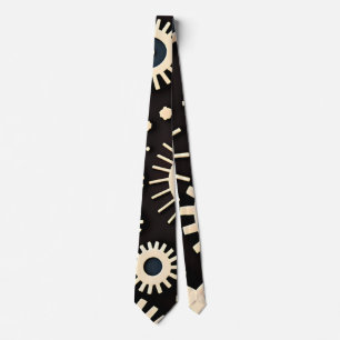 Komplexa växlar Beige Geometric Mönster Slips