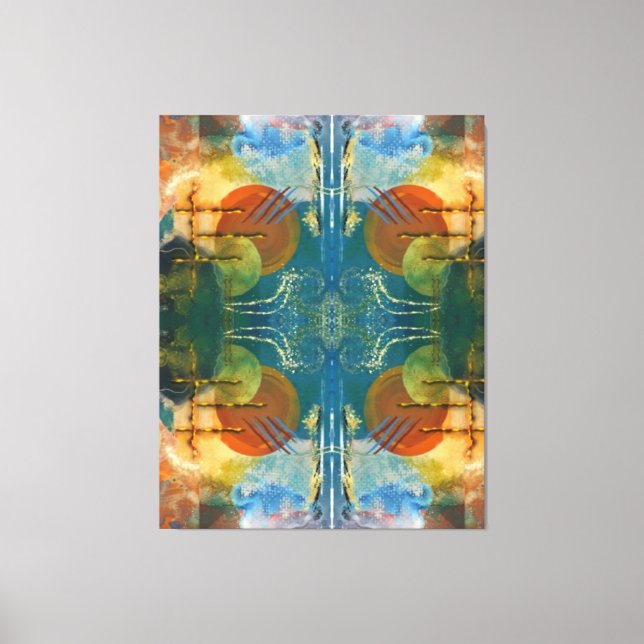 Komplexitet 10 canvastryck (Framsida)