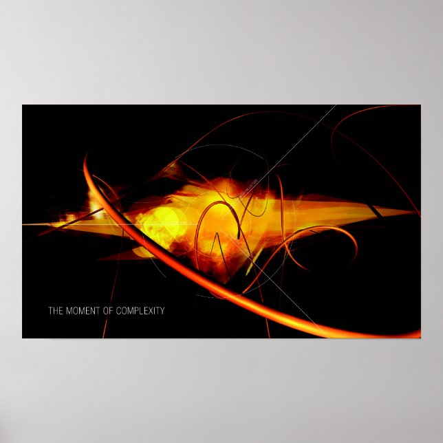 Komplexitetens tidpunkt poster (Framsidan)