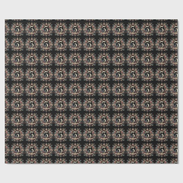 Komplikationer Viktorian Wandecard Presentpapper (Platt)