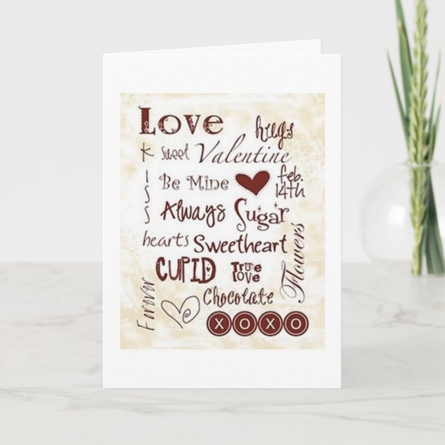 KOMPLIKTERADE TILL MIN SVETART/I KÄRLEK DU HELGKORT (Framsida)