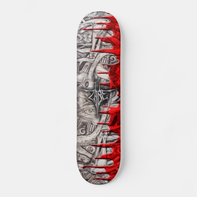 KOMPLOTT STIGER OMBORD SKATEBOARD BRÄDA 20,5 CM (Framsida)