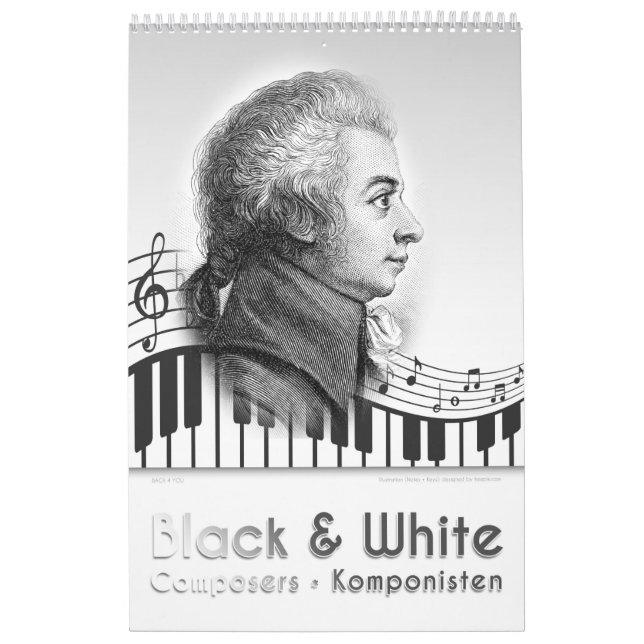 Komponisten Kalender - Composers Calendar (Omslag)