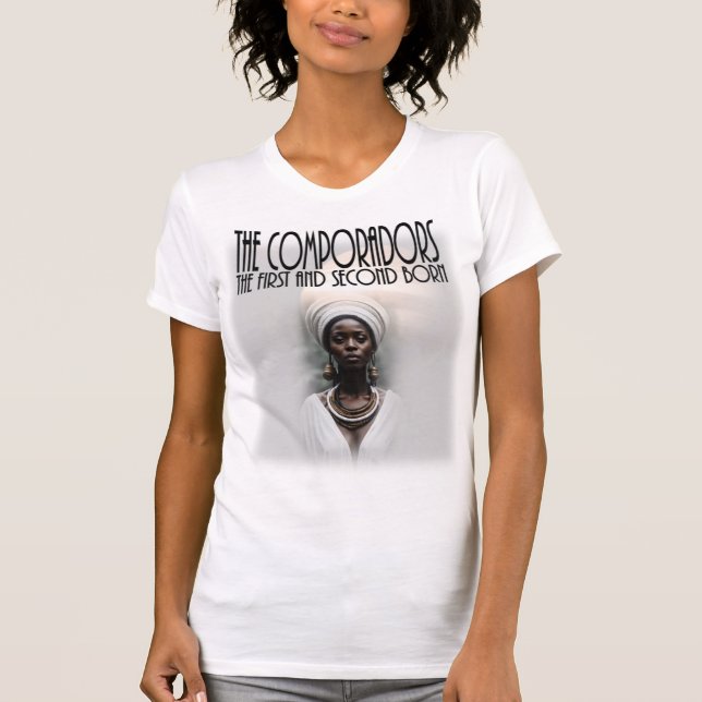 Komporadorerna täcker konst t shirt (Framsida)