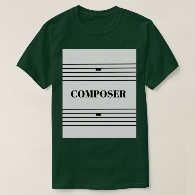 KOMPOSER T SHIRT (Design framsida)
