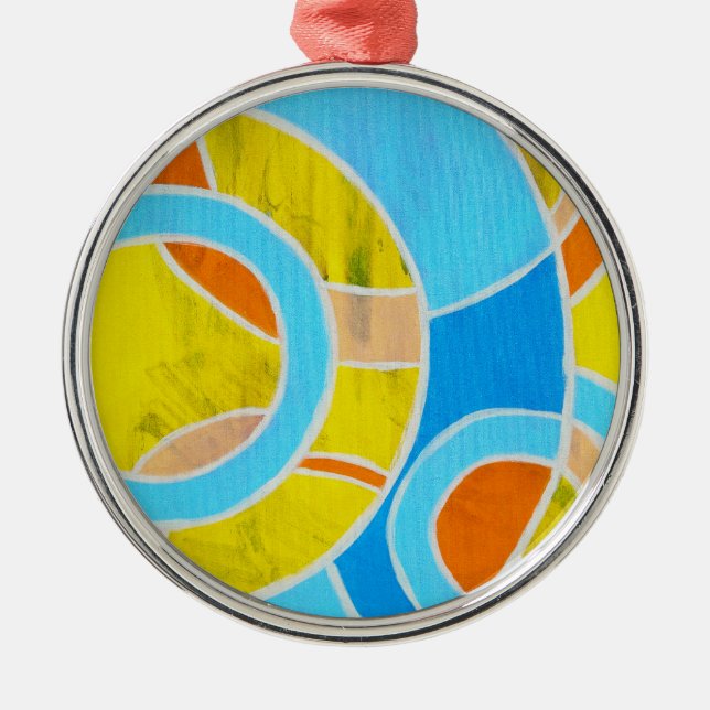 Komposition #23 av Michael Moffa Julgransprydnad Metall (Framsidan)