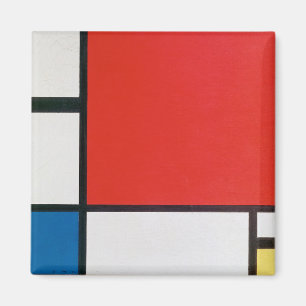 Komposition II i rött, blått och gult, Kandinsky Magnet