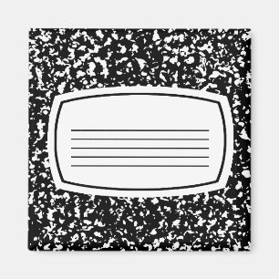 kompositionsbok magnet