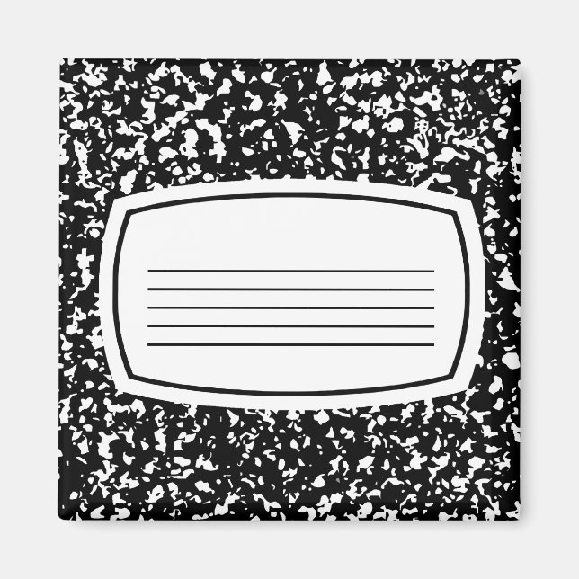 kompositionsbok magnet (Framsidan)