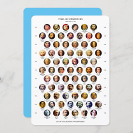 Kompositionstidslinjekort Julkort