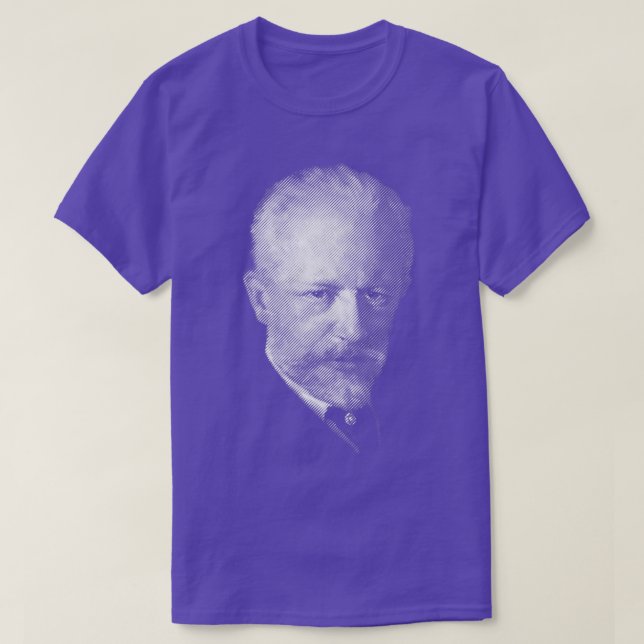 kompositör Tchaikovsky T Shirt (Design framsida)