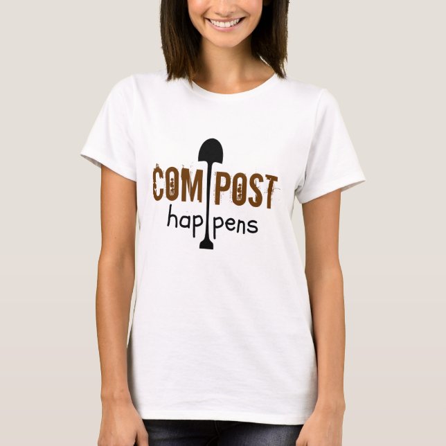 Kompost händer t-shirt (Framsida)