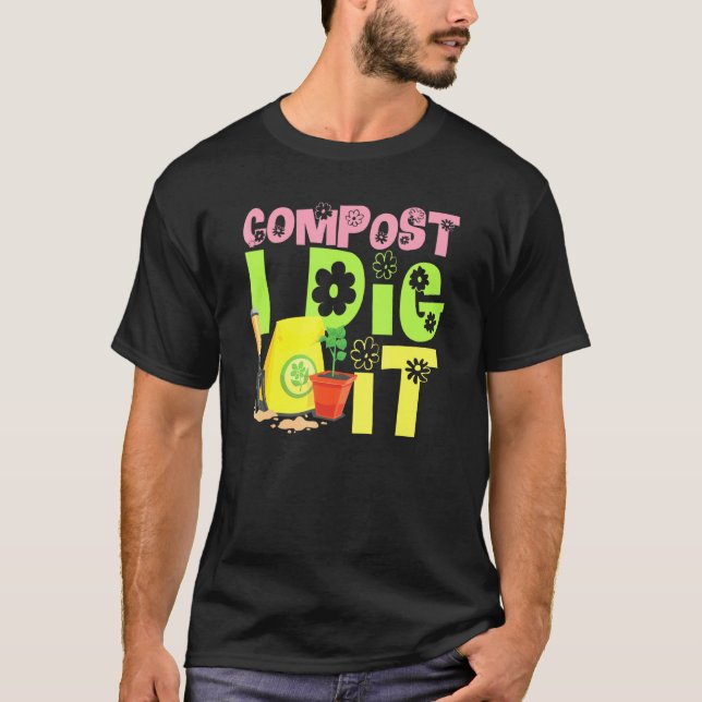 Kompost T Shirt (Framsida)