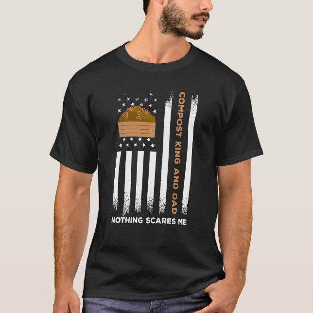 Kompostering för kompost trädgårdsmästare bonde ko t shirt (Framsida)