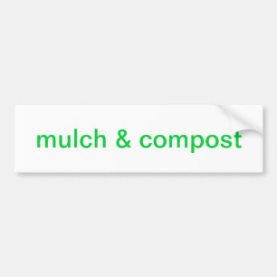 komposttäckning & compost bildekal