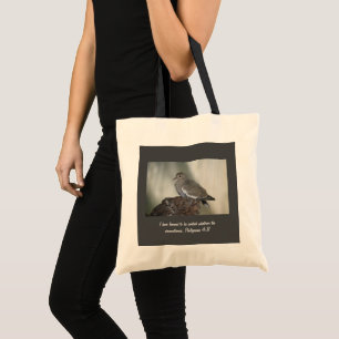 Komprimera Dove Tote Bag Tygkasse